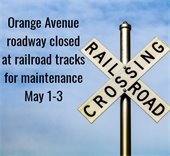 Railroad Crossing sign