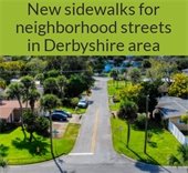 New sidewalks planned for neighborhood streets