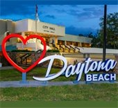 I Love Daytona Beach sign has new lighting