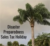Disaster preparedness sales tax holiday