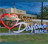 Take photos at new Love Daytona Beach sign