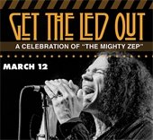 Tickets on sale for Led Zepplin tribute band
