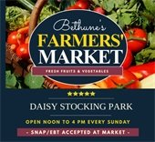 Shop at first Bethune’s Farmers’ Market