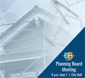Planning Board to meet June 1