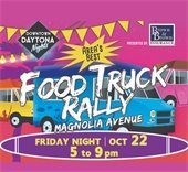 Food Truck Rally tonight in downtown Daytona Beach
