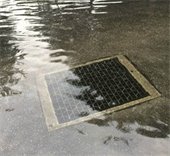 Report clogged storm drains