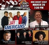 Tickets on sale for Stars of the Sixties performing March 26