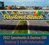 Local traffic information for Speedweeks and Daytona 500