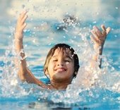 Enjoy a swim at the city’s pool