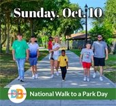 Walk to a Park Day is Sunday
