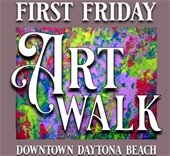 New First Friday Art Walk in downtown Daytona Beach