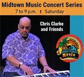 Chris Clarke and Friends take the stage Saturday at Daisy Stocking Park