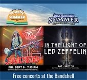 Free concerts at the Bandshell this weekend