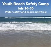 Youth Beach Safety Camp July 26 to 30