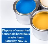 Rain or shine: Household Hazardous Waste Day is Saturday