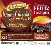 Tickets on sale for Wine & Chocolate Walk