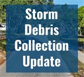 Storm debris collection nears completion