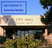 City Commission meeting dates in September change 