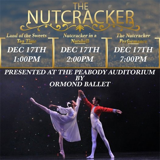 Ormond Baller presents The Nutcracker at Peabody Auditorium