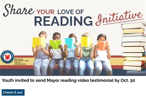 Mayor Reading Testimonial Initiative
