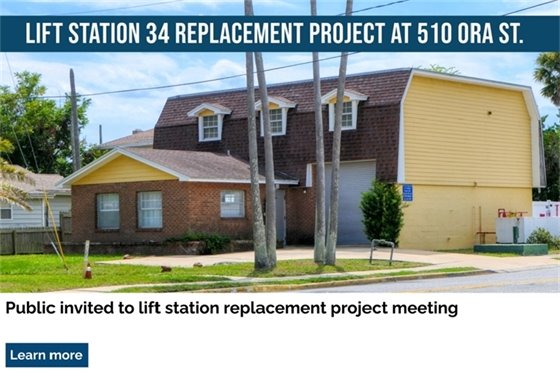 Public invited to lift station replacement project meeting