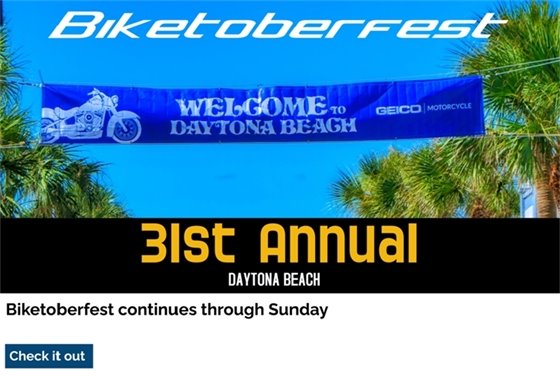 Biketoberfest continues through Sunday
