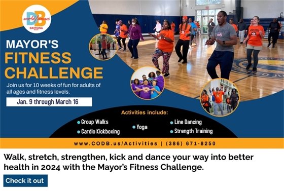 Register for Mayor's Fitness Challenge