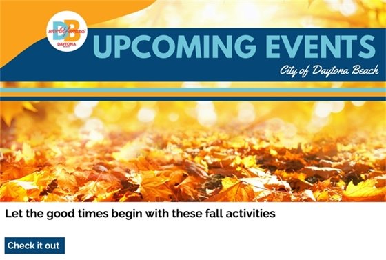 Upcoming events in Daytona Beach