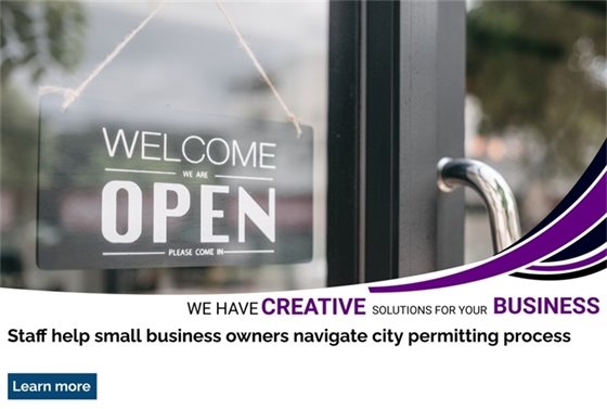Staff help small business owners navigate city permitting process