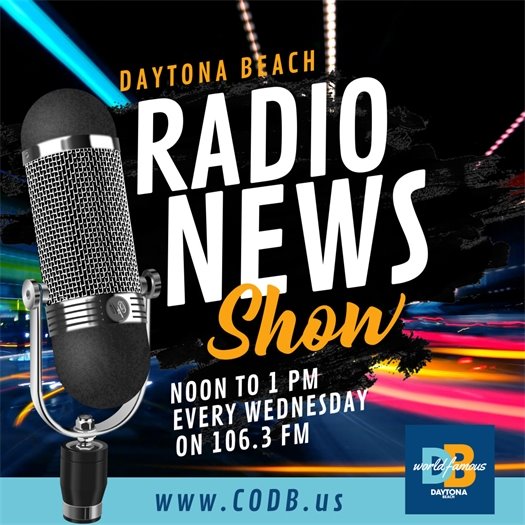 Listen to Daytona Beach Radio news show every Wednesday