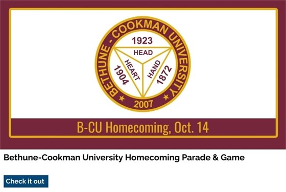 Bethune-Cookman University Homecoming parade & game