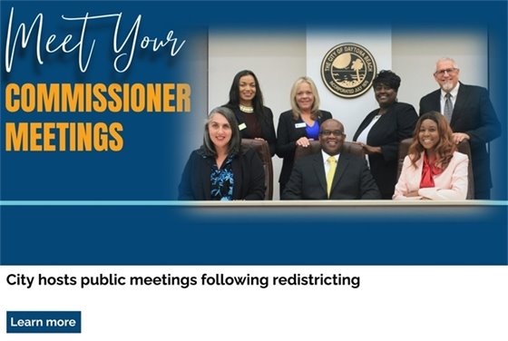 City hosts public meetings following redistricting