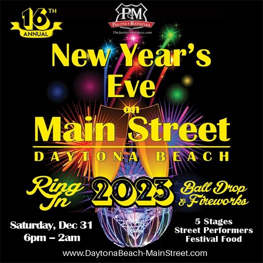 Celebrate New Year's Eve on Main Street