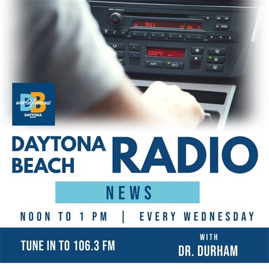 Tune in weekly to Daytona Beach Radio