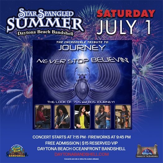 Summer concert at the Bandshell July 1