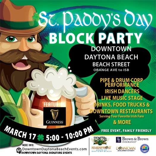 St. Patrick's Day Block Party March 17