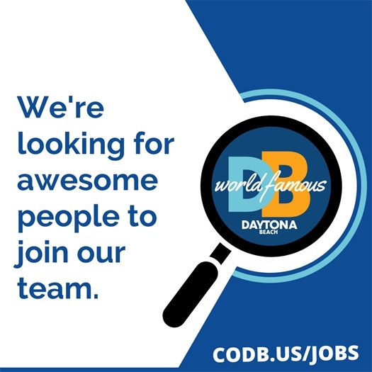 Daytona Beach is hiring